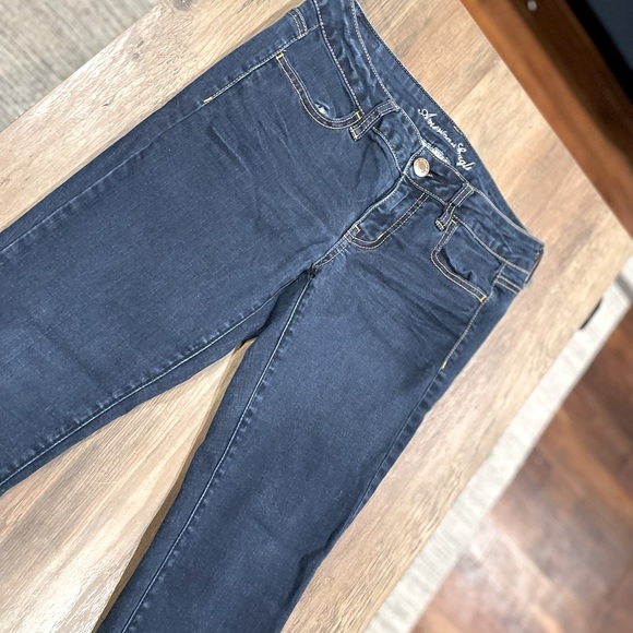 AMERICAN EAGLE WOMENS JEGGING size 4 short - Picture 5 of 6